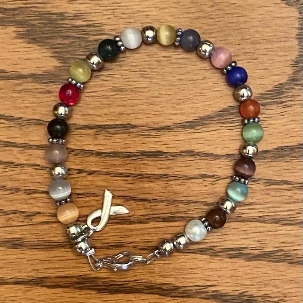 Semi precious stone bracelet